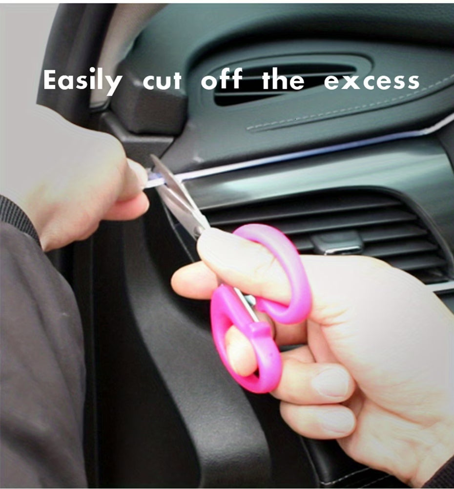 RGB LED Car Interior Ambient Light Strips – USB Powered, Music Sync, DIY Atmosphere Lighting
