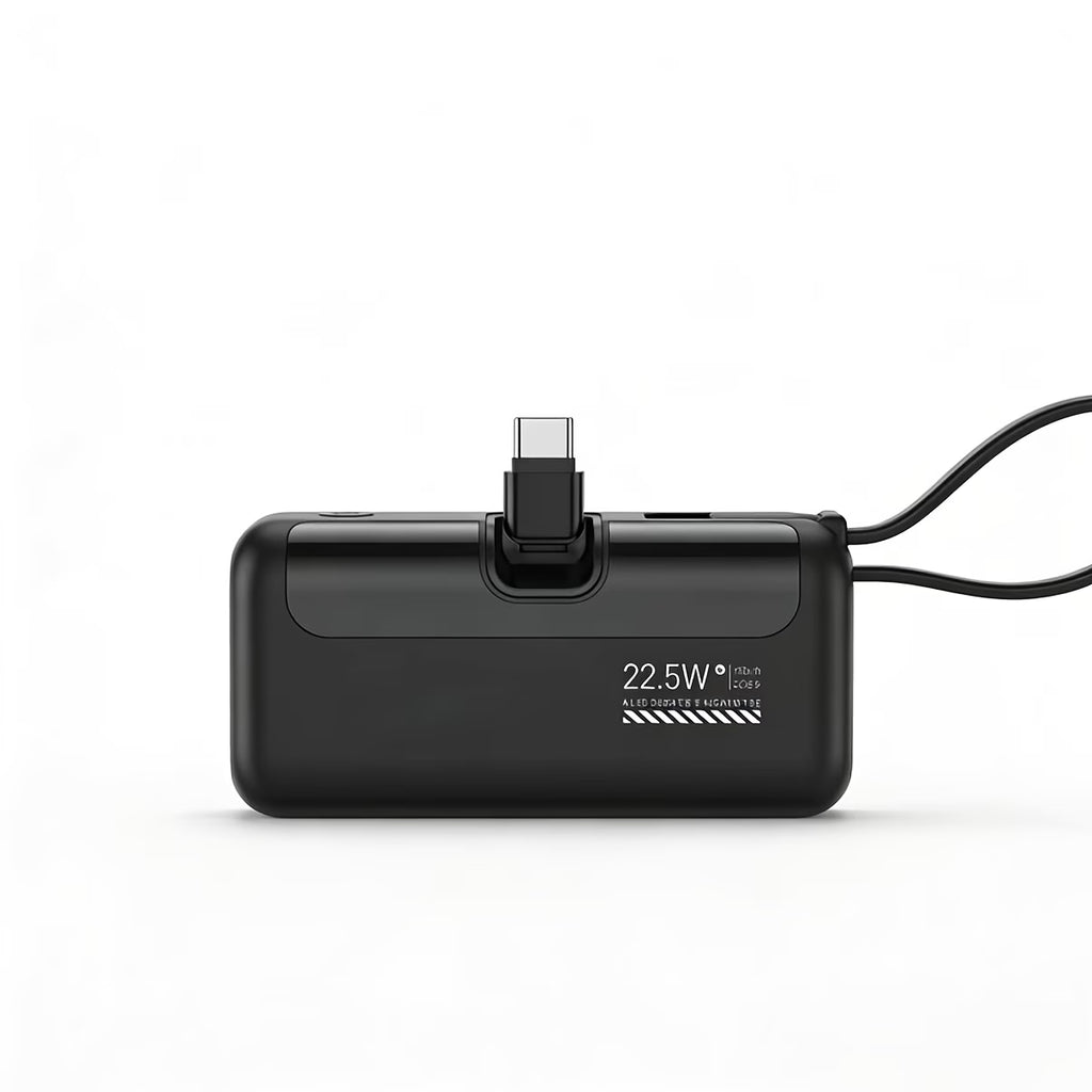 Small Portable Power Bank – 5000mAh Fast Charging, Lightweight & Compact