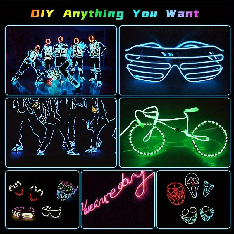 RGB LED Car Interior Ambient Light Strips – USB Powered, Music Sync, DIY Atmosphere Lighting